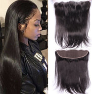 Silky Straight 13*4 Frontal Extensions